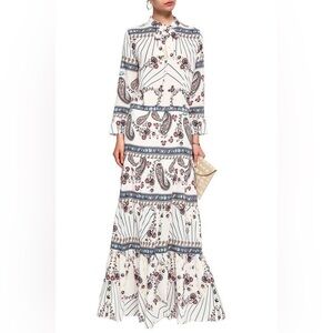 Melissa Odabash print woven maxi Dress
